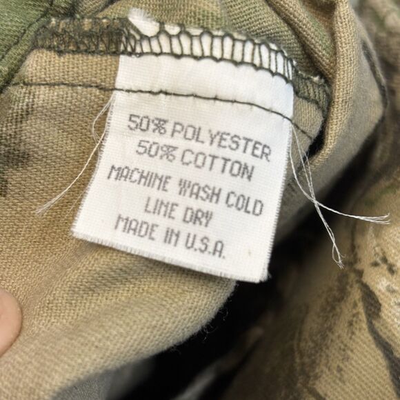 VTG Ranger 90s Hunting Vest Size Realtree Camouflage Bird Game Pocket USA Made - Picture 11 of 14